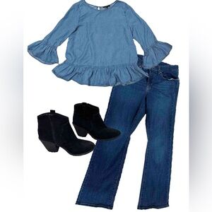 Blashe ruffle blouse